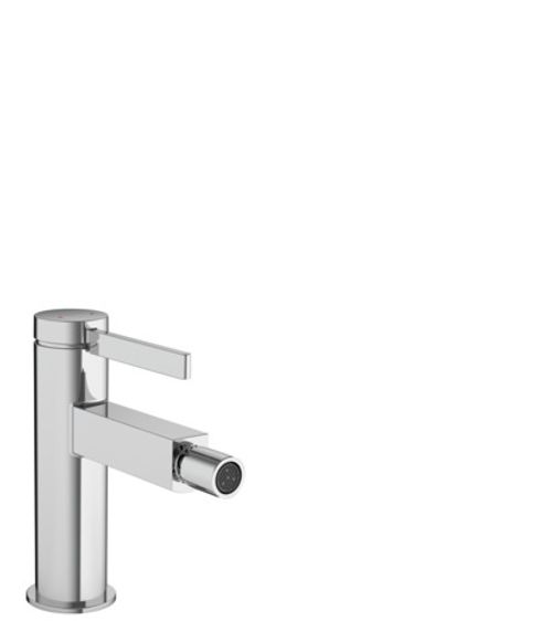 Hansgrohe-HG-Bidetmischer-Finoris-mit-Push-Open-Ablaufgarnitur-chrom-76200000 gallery number 1